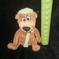 Yogi Bear Hanna-Barbera Brown Green Plush Collectible Toy 7" Animation Franchise