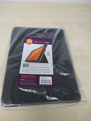 STM Dux iPad Case for iPad 9.7" 5th and 6th Gen - Black