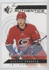 2018-19 SP Retail Rookie Authentics Auto Warren Foegele #131 Auto 0a1