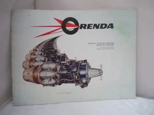 Orenda Engines Ltd, Malton, Ontario - A V Roe - Hawker Siddeley - Brochure