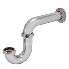 Eastman 35001 22-Gauge Brass P-Trap 1-1/2in Slip-Joint Chrome