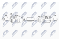 Nty Antriebswelle NPW-HY-551 FüR Hyundai I20 1 Pb Pbt