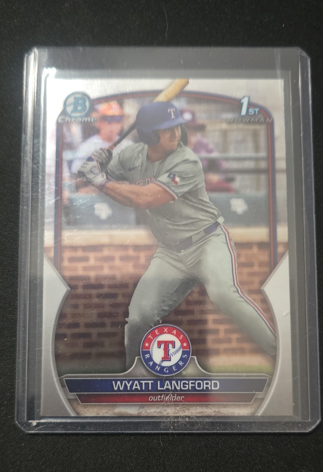 2023 Bowman Draft - Chrome Wyatt Langford #BDC-106 (RC)