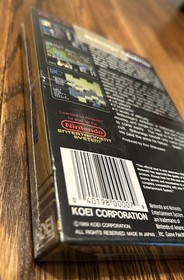 NES Nintendo NOBUNAGA'S AMBITION NEW Factory Sealed