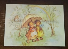 Vintage Mary Hamilton post card, vintage Hallmark Mary Hamilton post card