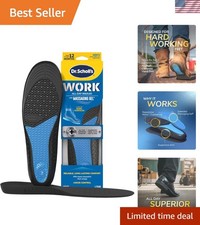 Men's Comfort Insoles with Massaging Gel, Trim-to-Fit Arch Support, All Sizes