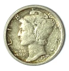 1919 10c Mercury Silver Dime Rare Ten Cents Philadelphia