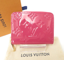 LOUIS VUITTON Monogram Vernis Compact Zippy Zip Coin Wallet F 50573