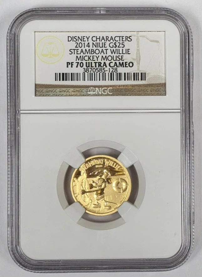 New Zealand Mint 1/4 oz Precious Metal Content per Unit Gold