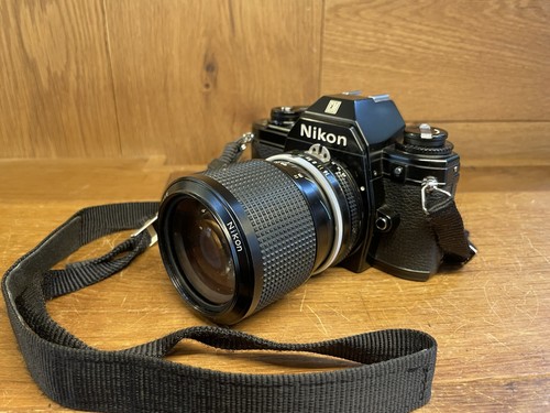 *Exc+5* Nikon EM Film Camera Ai Zoom Nikkor 43-86mm F/3.5 Standard Lens