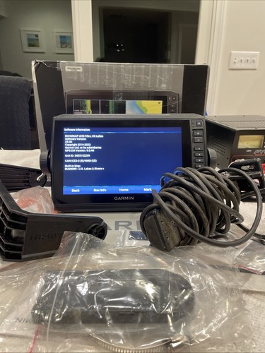 Garmin Echomap 93sv With GT54 Transducer Mount Suncover Excellent Condition