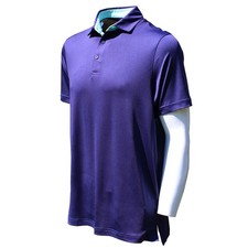 New Head Golf Solid Polo Blue/Ocean Medium