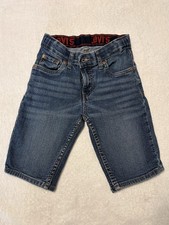 Levi's 516 Boy's Denim Shorts size 8 Reg 24" Inseam Relaxed Fit Vintage Y2K