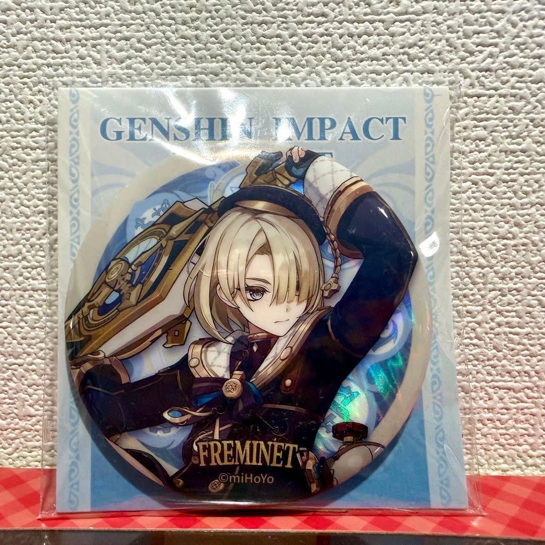 Genshin Fremine Can Badge Official Genuine Product