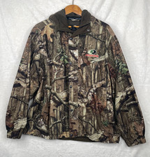 Mossy Oak Break-Up Infinity Camo Jacket Mens Medium W/Hood Full Zip Hunting