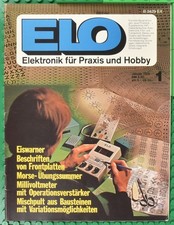 ELO Elektronik für Praxis und Hobby - Zeitschrift - Ausgabe 1 Januar 1976 - Vint