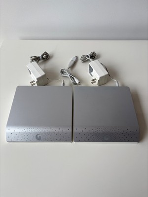 Seagate FreeAgent Desk 1500GB External Hard Drives (x2) with POWER ADAPTERS (2x)