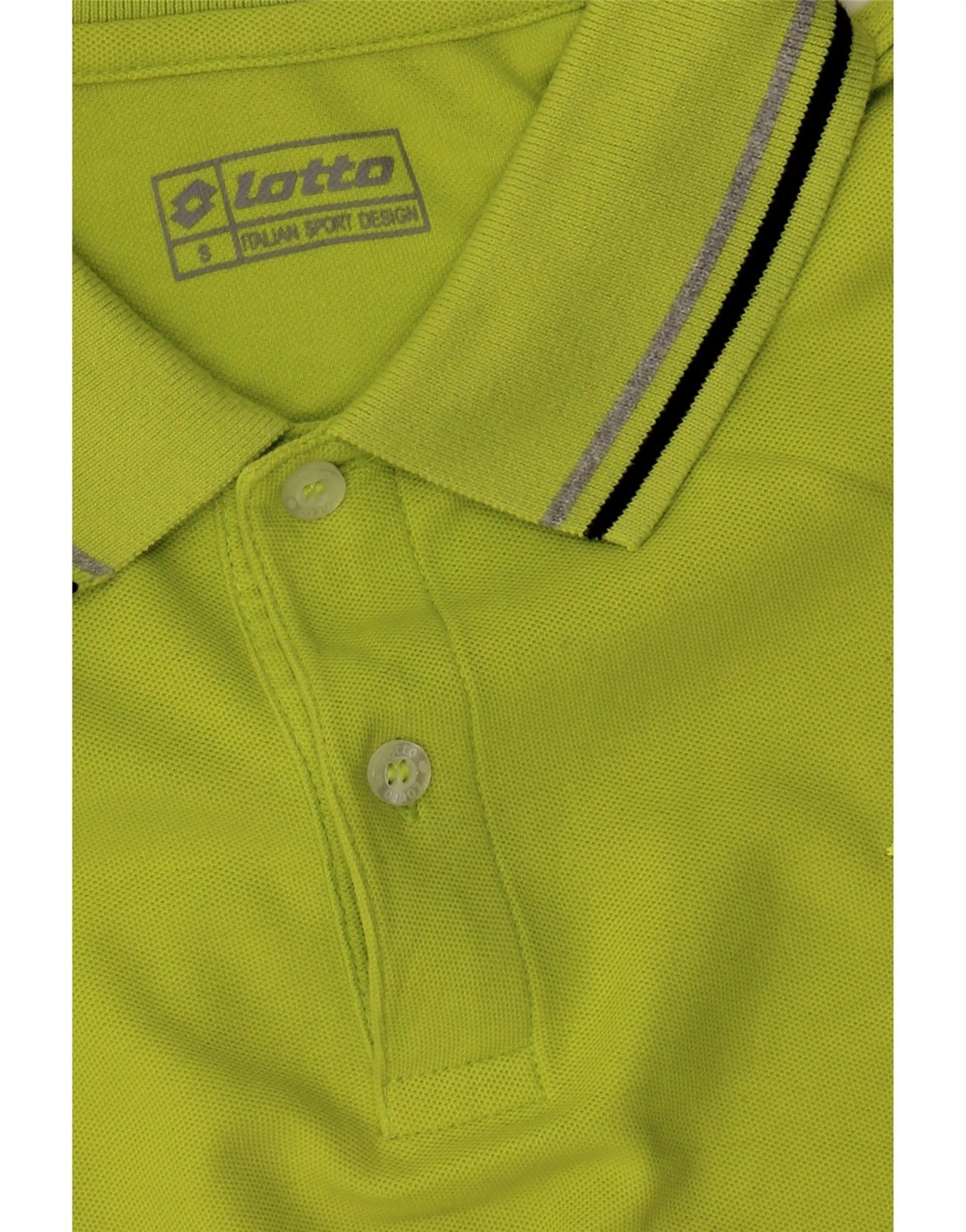 LOTTO Mens Polo Shirt Small Green DX33 image 5