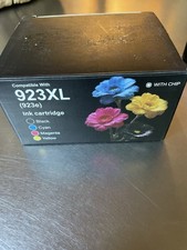 HP 923XL High Yield Ink Cartridge Combo Pack with Chip
