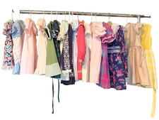 16 PC VTG GIRLS DRESS LOT Sears Peaches and Cream JC Penney Winney the Pooh