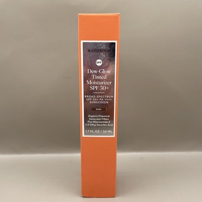 Naturium Dew Glow Moisturizer SPF 50 Invisible Sunscreen 50ml