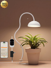 Full Spectrum Timer and Dimmable LED Grow Light for Indoor Plants Veg Flower