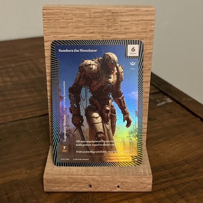 Wonders Of The First Sandura The Simulator Mythic Foil