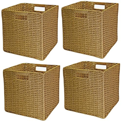 Wicker Storage Cubes 10.5