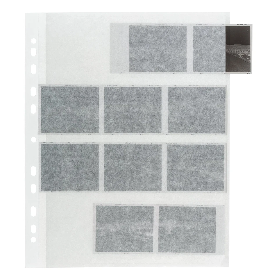 EDITION ARGENTUM Fundas negativas pergamino 120 formato medio (P.A.T.)