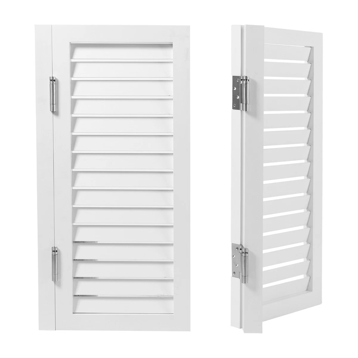 Puerta divisoria doble de madera de pino 35,4 pulgadas H puerta divisoria porche entrada puerta doble