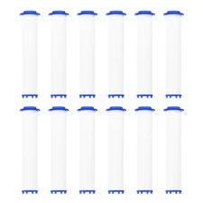 12 Pcs Shower Head Filter 4.1 Inch PP Cotton Filter Cartridge Replacement