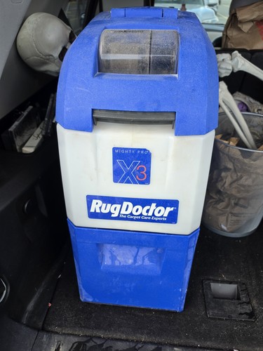 Rug Doctor Mighty Pro X3 Commercial Carpet Cleaner Machine Blue Model MP-C3 ✅