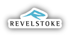 Revelstoke Ski Resort Vinyl Printed Sticker