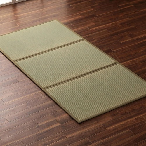 Japanese Igusa Tatami Mattress 100x210cm Single Green Made in Japan