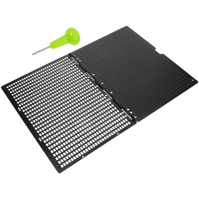  Braille-Tablet Braille-Schreibplatte Für Blinde Klaviatur Zeichentablett