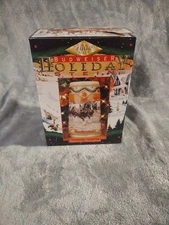 Budweiser Holiday Stein Collection 1996 "American Homestead" with COA 