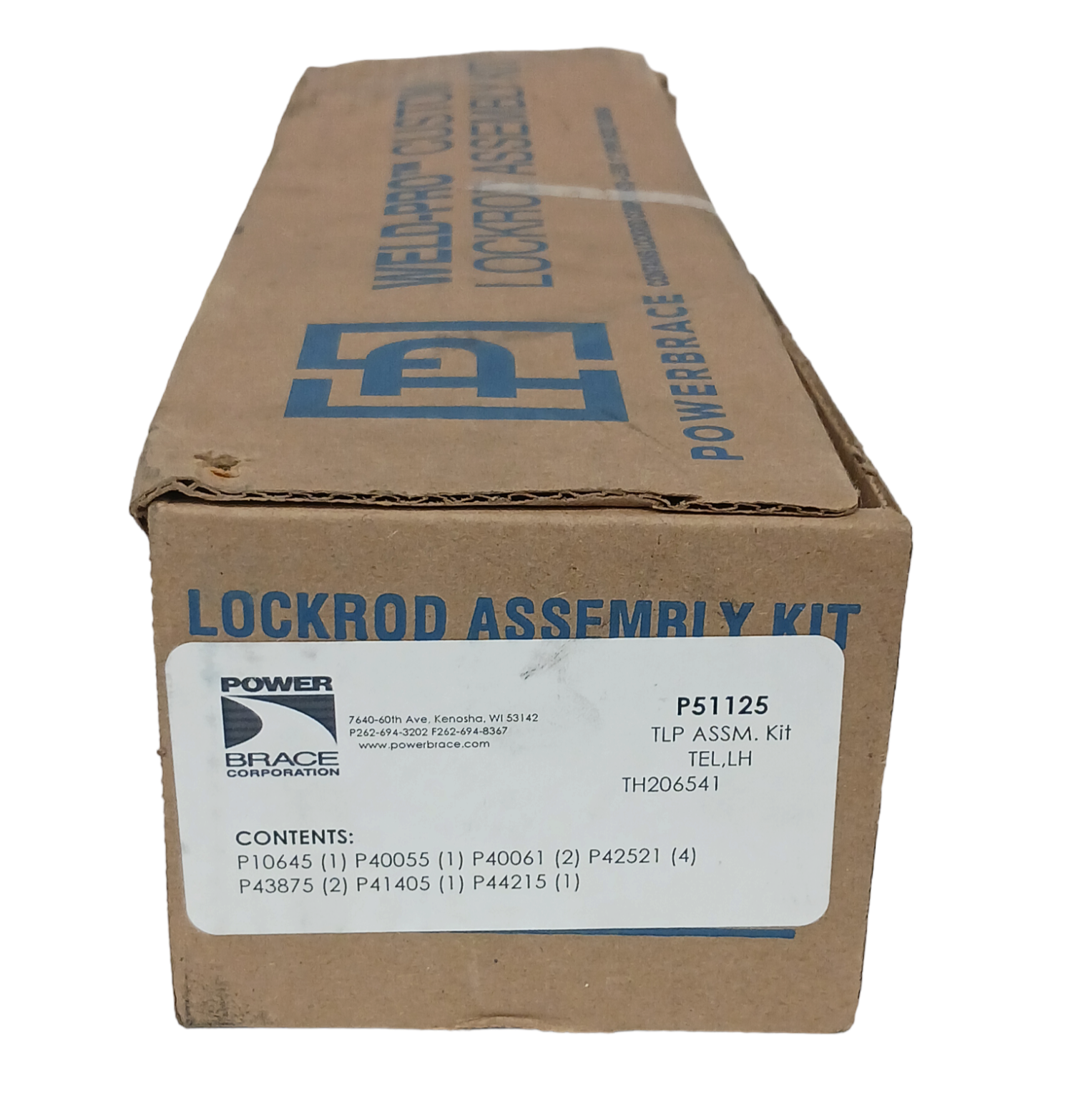 NEW Powerbrace P51125 Lock Rod Hardware Assembly Kit (LH ) eBay