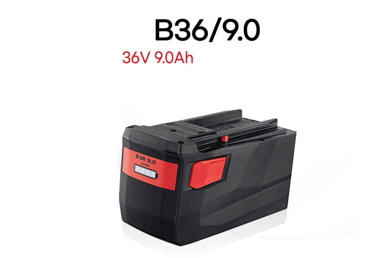 Hilti B36/9.0 Battery 36V 9.0Ah 181x103x99mm 4.5Lbs LED CPC UPS