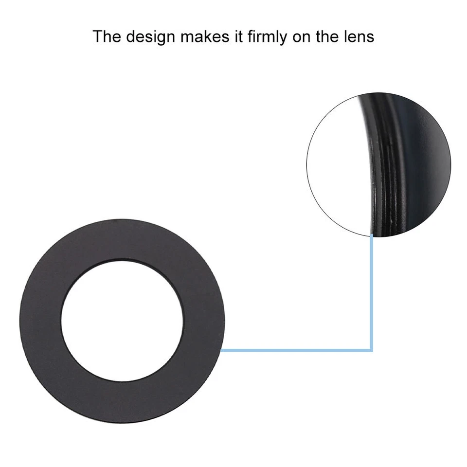 Anillo adaptador lente anillo filtro 52-32,5/50/52/54/55/58/60/62 mm anillo ascendente/descendente Foto 2 de 4