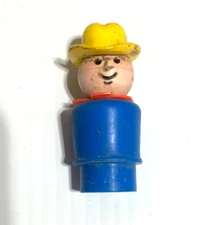 Vintage Playskool Farmer/Cowboy Figure