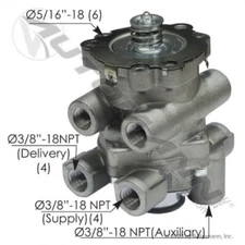 Automann 170.800629 E8 P Type Foot Valve