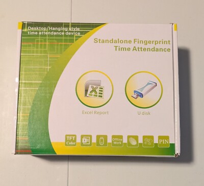 Acroprint BioTouch Standalone Fingerprint Time Attendance OPEN BOX NEVER USED