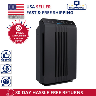 NEW Air Purifier w/ True HEPA, PlasmaWave, Odor Reducing Washable Carbon Filter