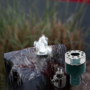 seliger Teich Quellbrunnen Quellstar 900 LED weiß