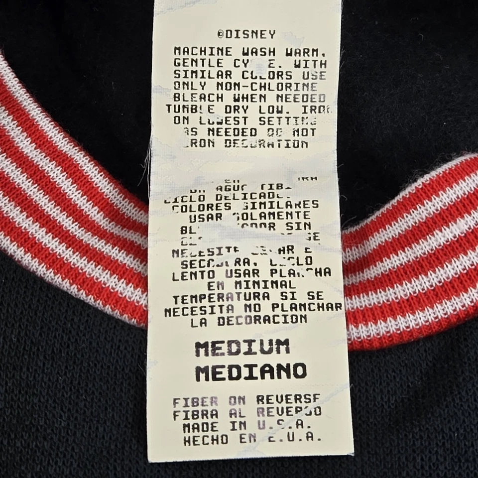 De colección Mickey & Co. Mujeres Ropa de Dormir M Negro Estampado Gráfico Ratón Años 90 EE. UU. NUEVO CON ETIQUETAS Foto 3 de 4