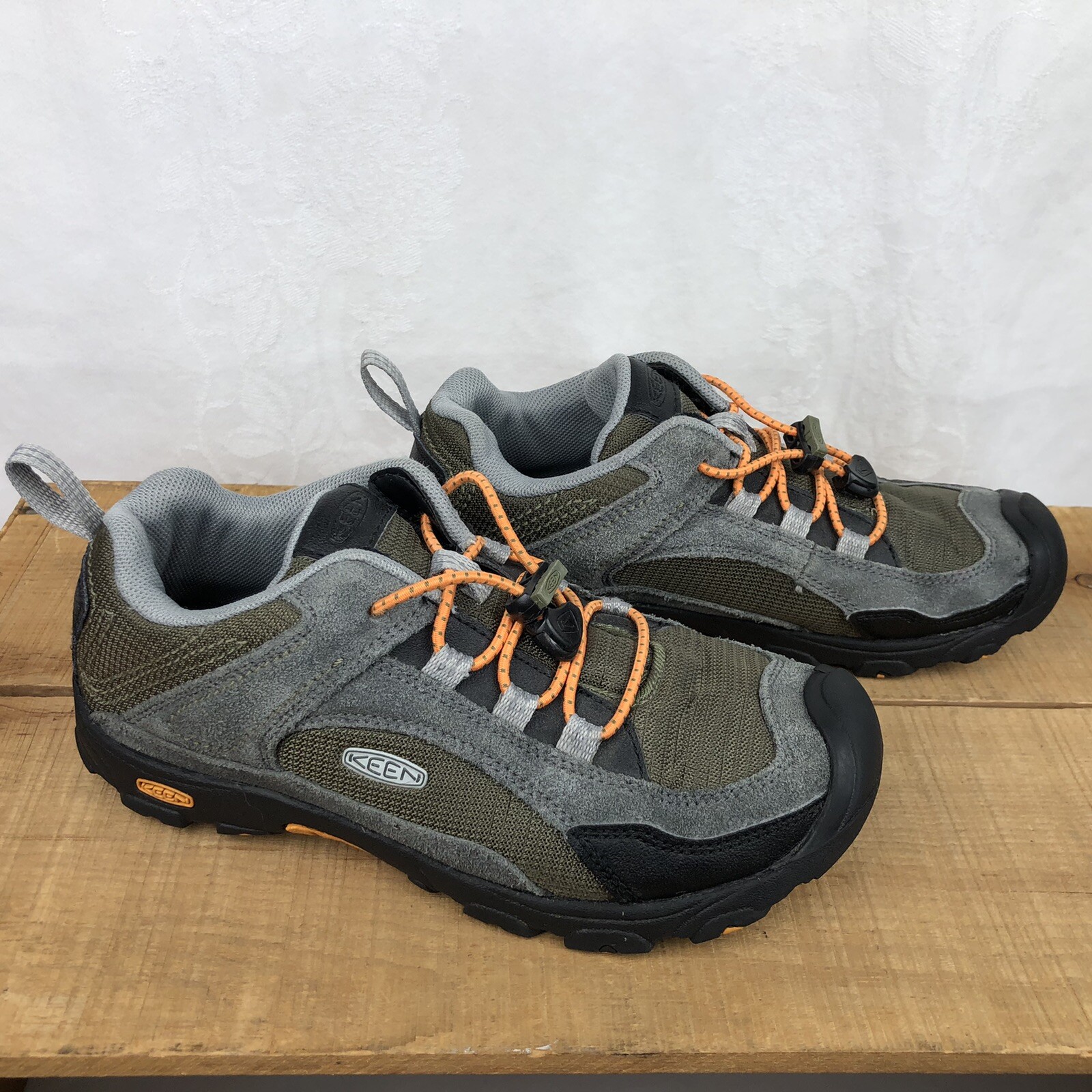 Scarpe Keen taglia 4 donna chiusura elastica stile escursionismo