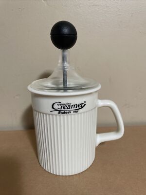 Cappuccino Creamer Frabosk Italy Frothing Mug Coffee Milk Ceramic Cup