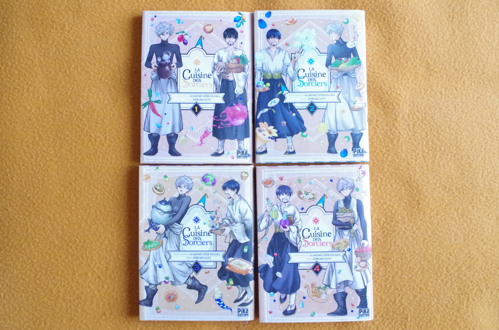 MANGA : LA CUISINE DES SORCIERS T1-4 | eBay