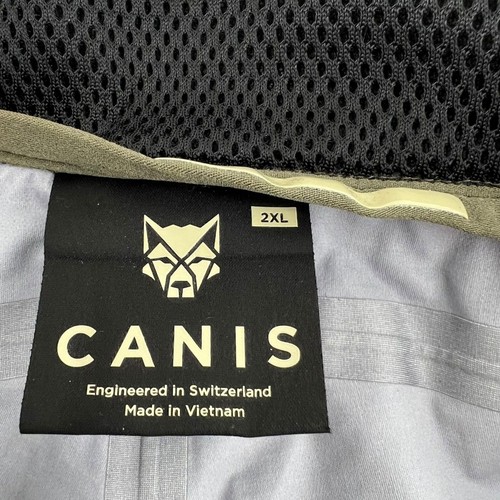 CANIS Men's Nunavut Waterproof Rain Pant Alpha Camo XXL - Picture 11 of 14