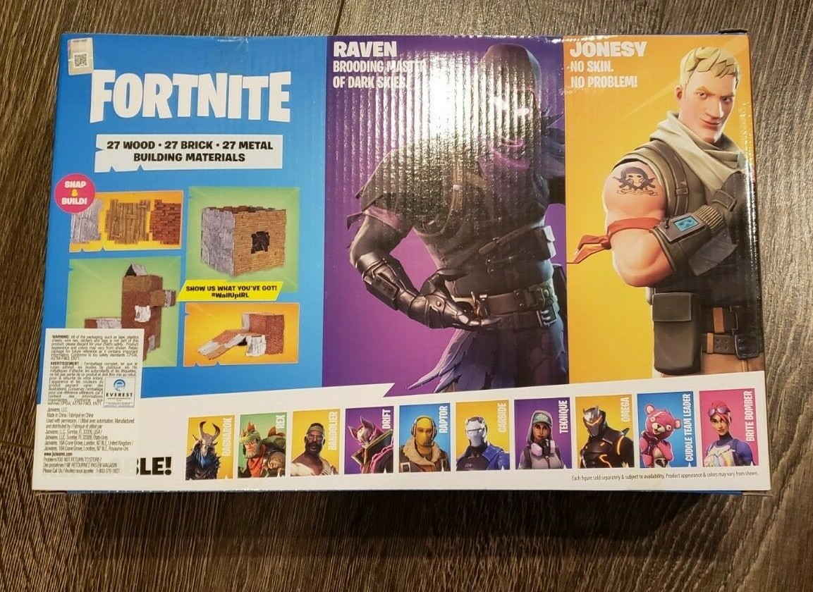 Fortnite Turbo Builder Set 2 Figure Pack, Jonesy & Raven